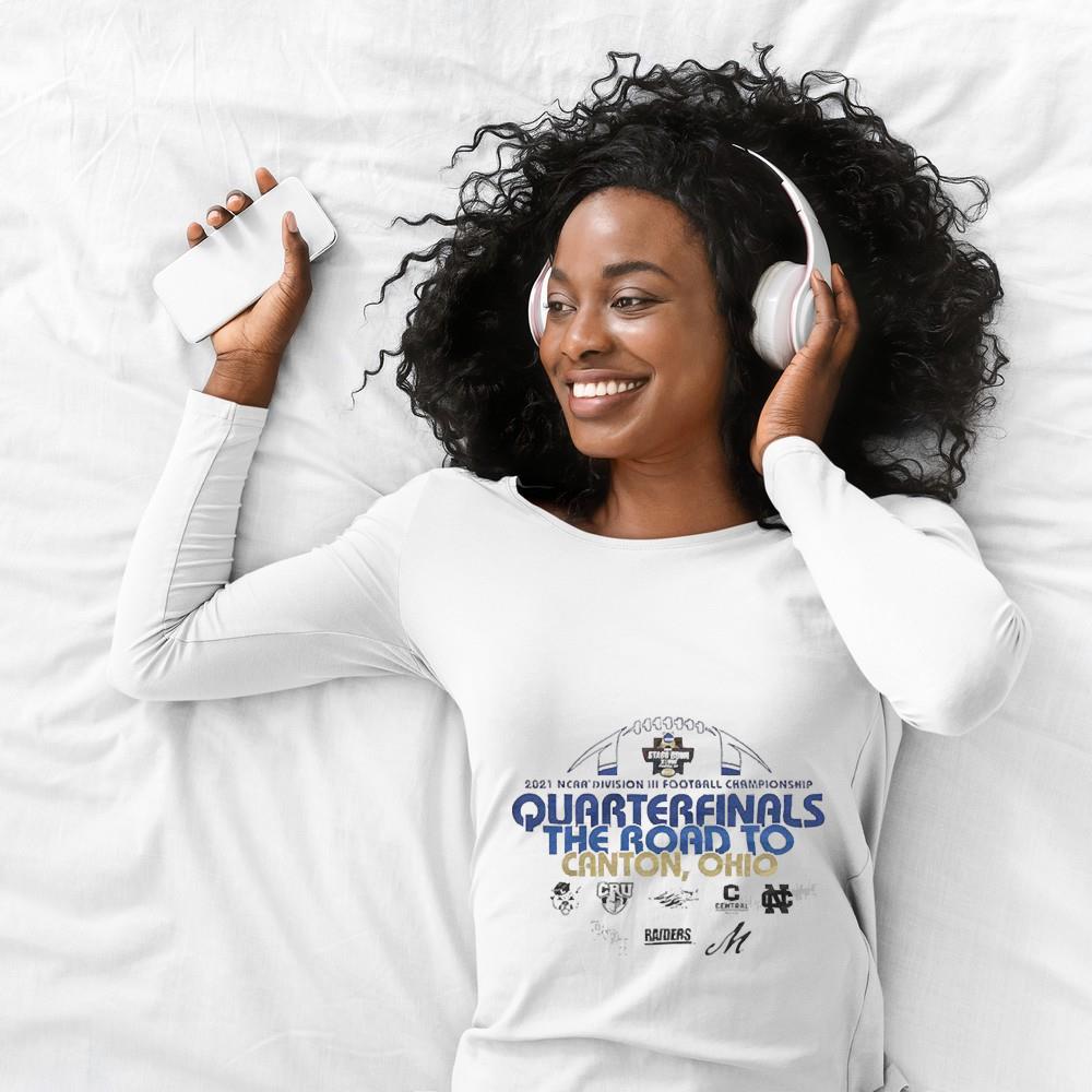 2021 NCAA Division III football Championship Stagg Bowl Quarterfinals The road to Canton Ohio shirt 1 Postmaloneshirt News