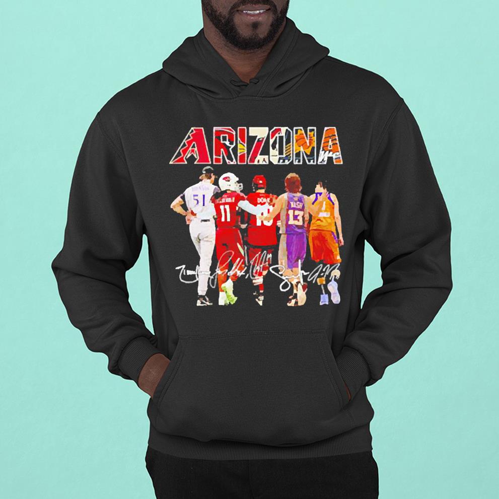 Arizona Diamondbacks Johnson 51 Arizona Cardinals Fitzgerald 11 Arizona Coyotes Doan’s 10 Arizona Phoenix Nash 13 shirt 1 Clothing