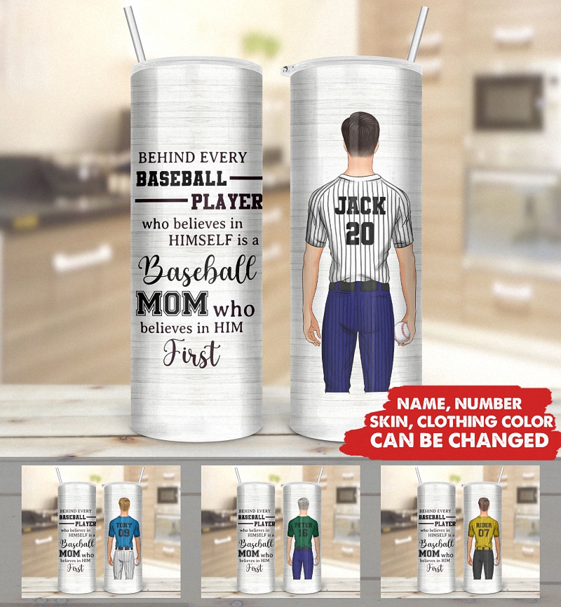 Behind Every Baseball Player Who Believes In Herself Is A Baseball Mom 1 Thebeatlestshirt News
