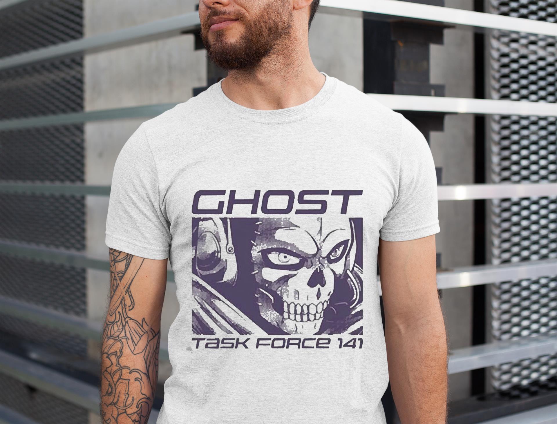 Call Of Duty Sand Anime Ghost Shirt