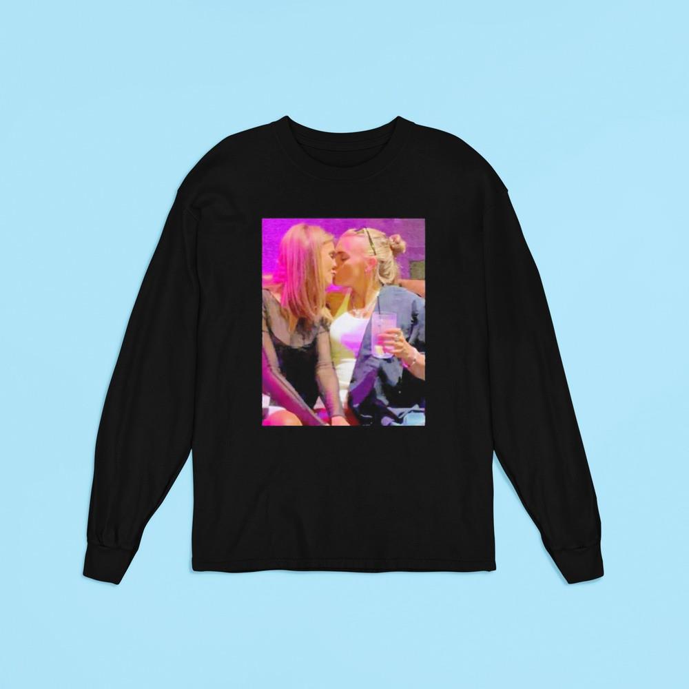 Chrishell Stause And G Flip Share Passionate Kiss During Night Out After Making Romance Public Shirt 1 POLICEMANTEE NEWS
