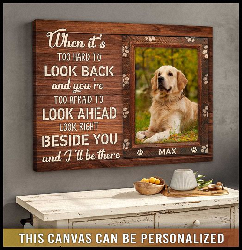 Custom Dog Portrait Personalized Pet Canvas Art Personalized Gifts For Dog Owners Canvas 1