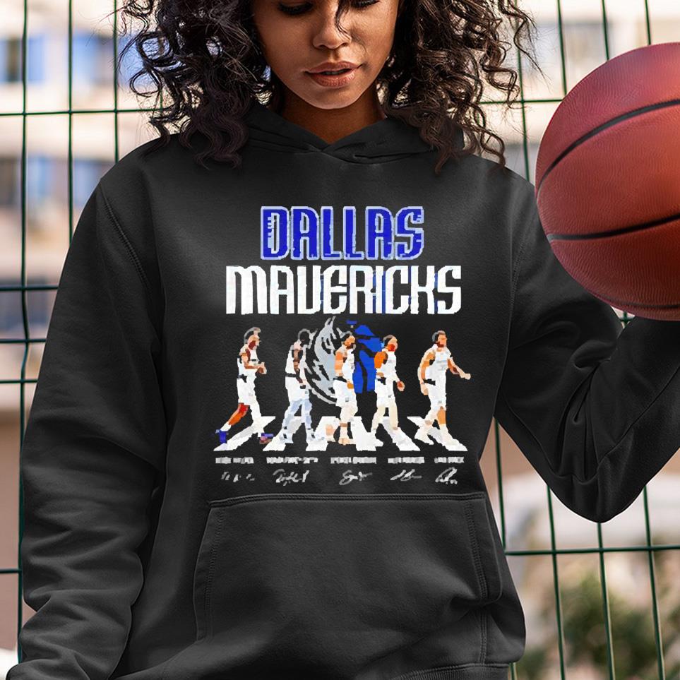 Dallas Mavericks Bullock and Finney-Smith and Dinwiddie and Brunson and Doncic abbey road signatures shirt 1 Starwars News