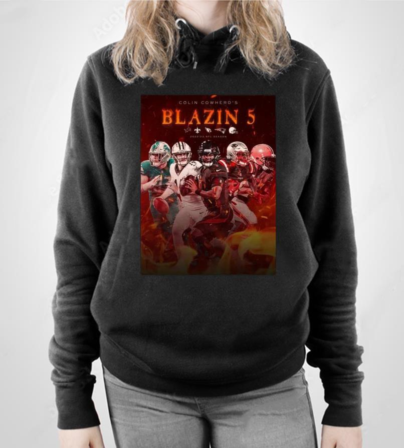 Detroit Lions New Orleans Saints Arizona Cardinals New England Patriots Cleveland Browns Headline Cowherd’s Week 8 Blazin 5′ 2022 Shirt