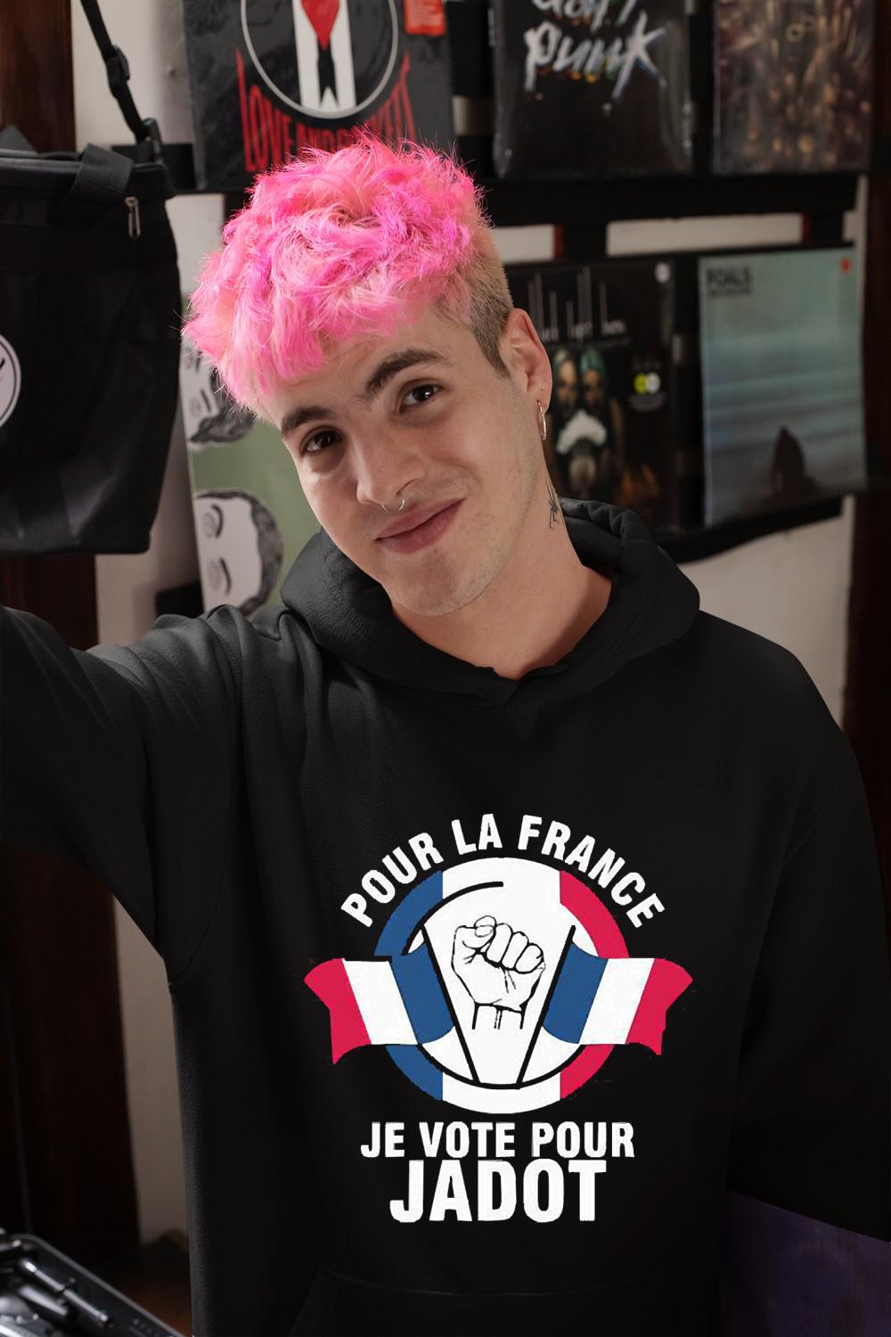 Pour La France Je Vote Pour Jadot Shirt
