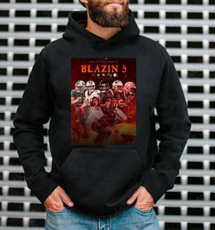 Detroit Lions New Orleans Saints Arizona Cardinals New England Patriots Cleveland Browns Headline Cowherd’s Week 8 Blazin 5′ 2022 Shirt