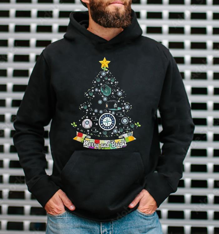Merry And Bright Seattle Mariners MLB Christmas Tree 2022 Shirt Merry And Bright Seattle Mariners MLB Christmas Tree 2022 Shirt 1