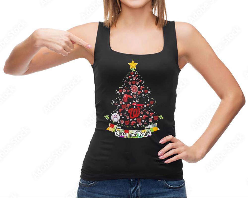 Merry And Bright Washington Nationals MLB Christmas Tree 2022 Shirt 3 Merry And Bright Washington Nationals MLB Christmas Tree 2022 Shirt 4