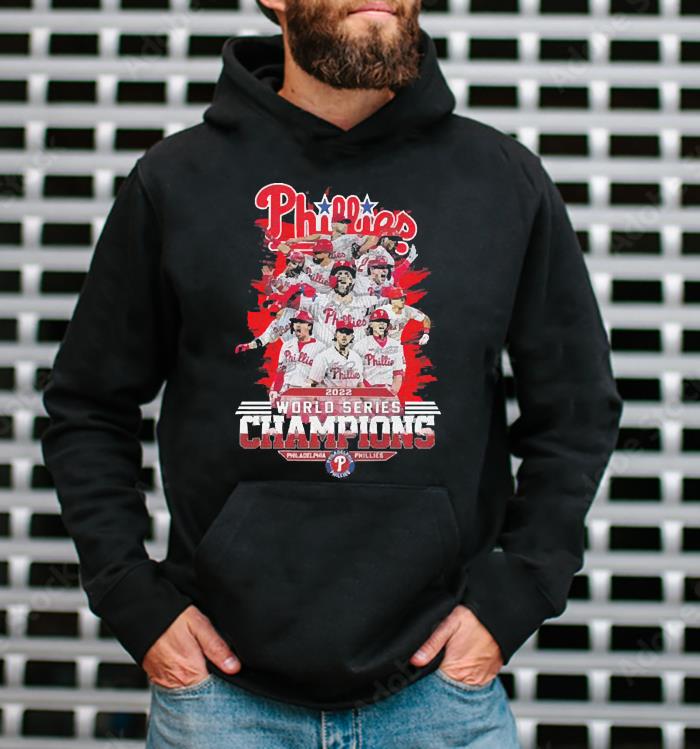 MLB The Philadelphia Phillies 2022 World Series Champions Signatures shirt