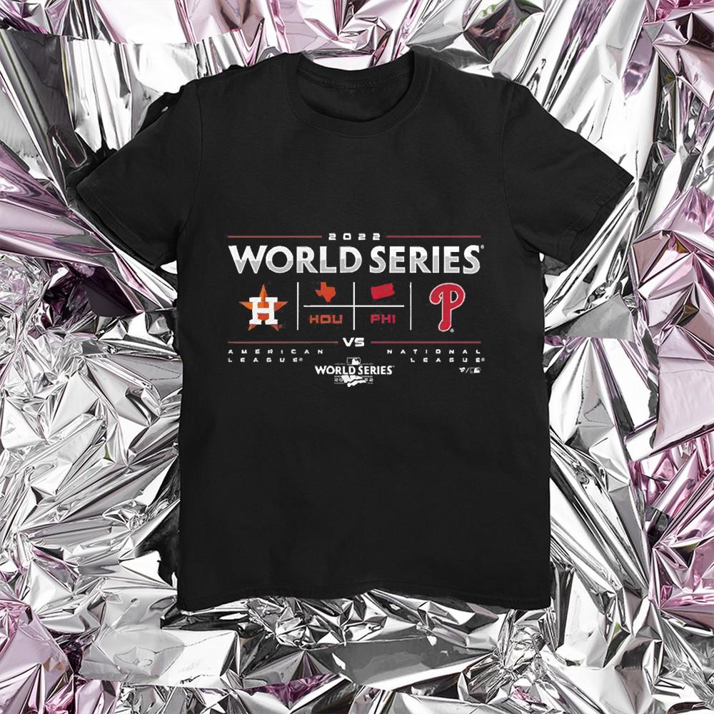 Houston Astros Vs. Philadelphia Phillies 2022 World Series Change Up Matchup Shirt 2 Houston Astros Vs. Philadelphia Phillies 2022 World Series Change Up Matchup Shirt 3