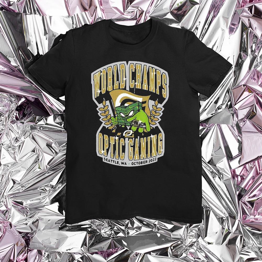 World Champs Optic Gaming Seattle Wa October 2022 Shirt 2 World Champs Optic Gaming Seattle Wa October 2022 Shirt 3