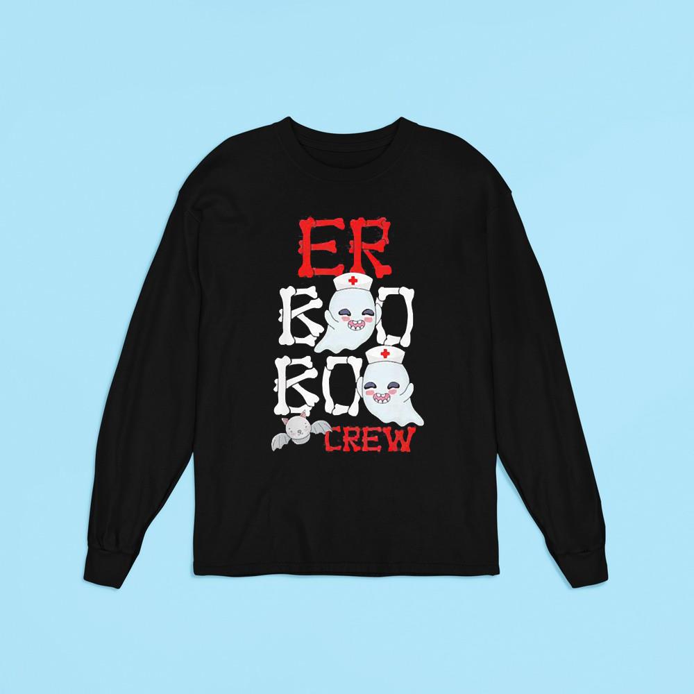Boo Boo Nurse Crew Er Lazy Diy Halloween Costume Rn Nursing Shirt
