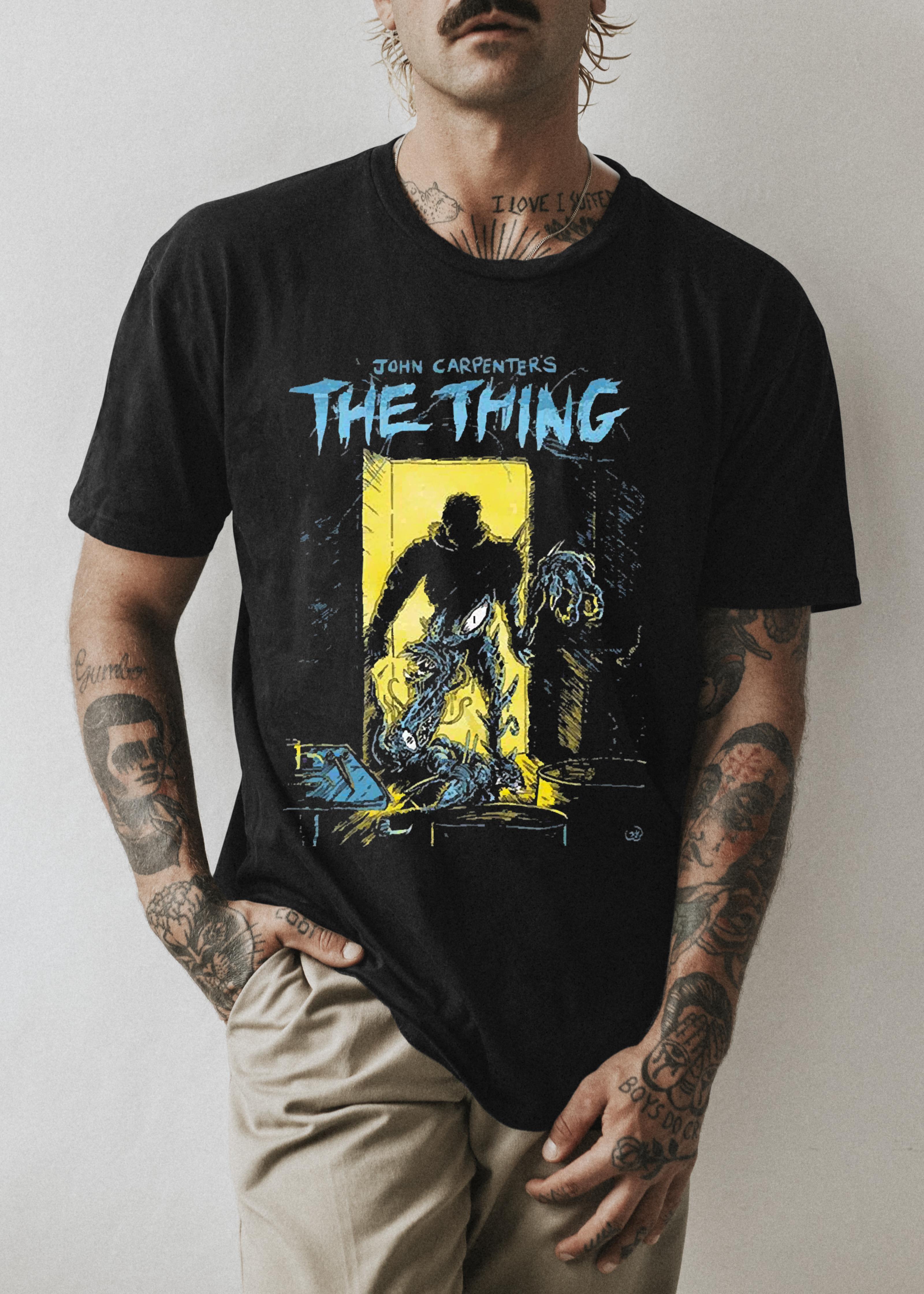 John Carpenter’s The Thing Horror Film 80s Movie Shirt