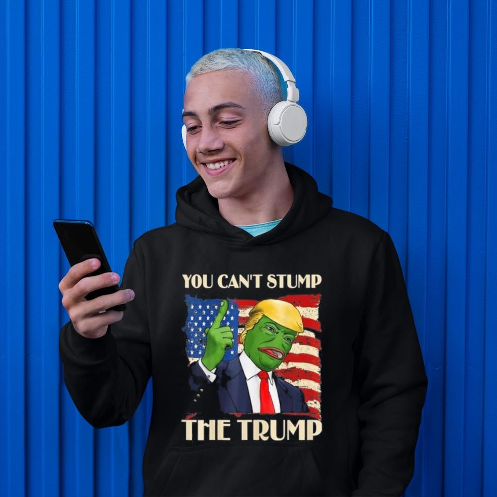 You Can’t Stump The Trump Pepe Donald Trump Republican Shirt