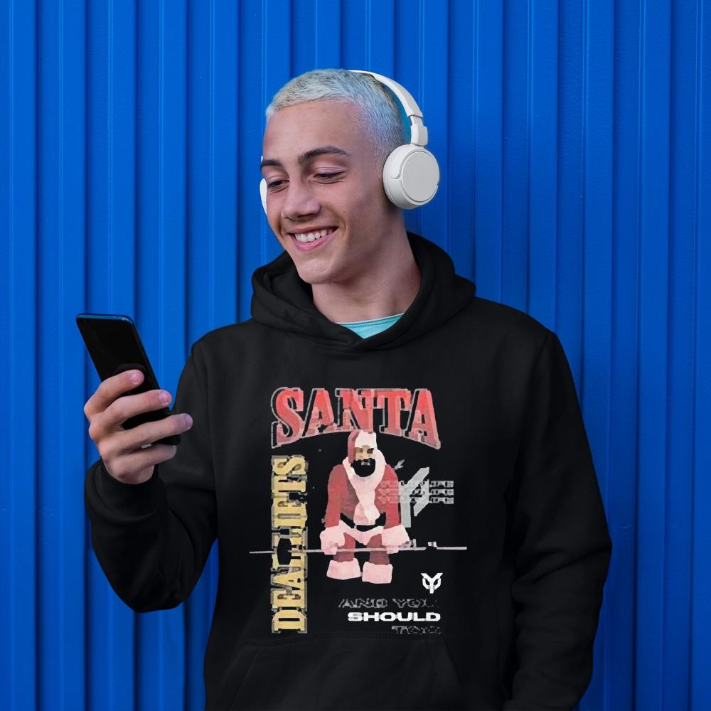 Yourlife Gym Santa Deadlifts Shirt