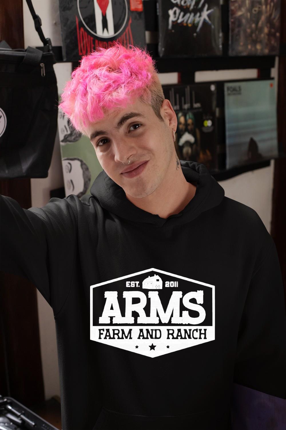 Arms family homestead est 2011 shirt