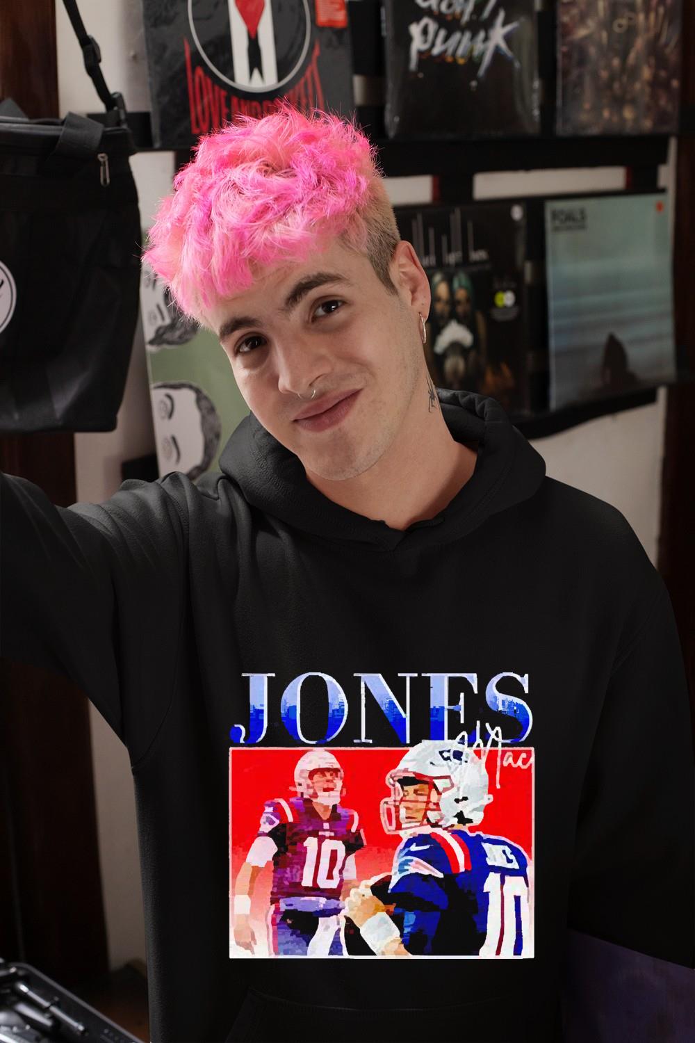 Mac Jones New England Patriots 90s vintage shirt