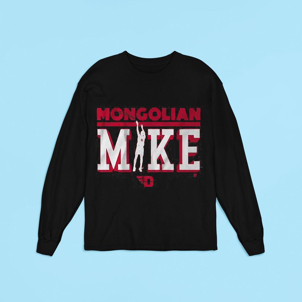 Dayton Basketball Mongolian Mike Sharavjamts Shirt