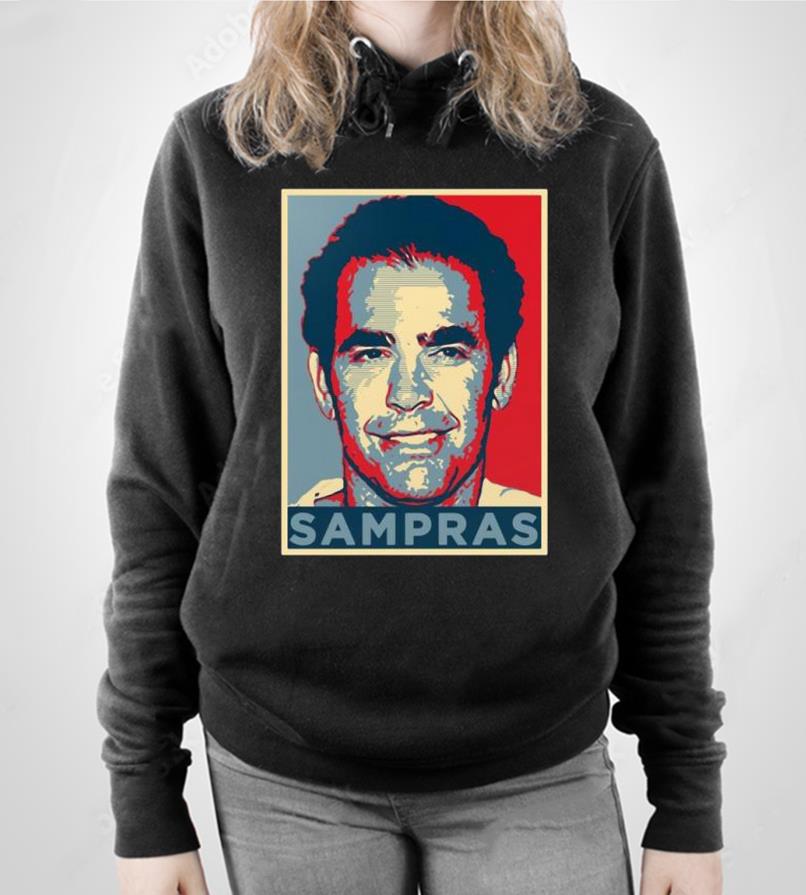 Pete Sampras Digital Graphic Tennis Pro Shirt