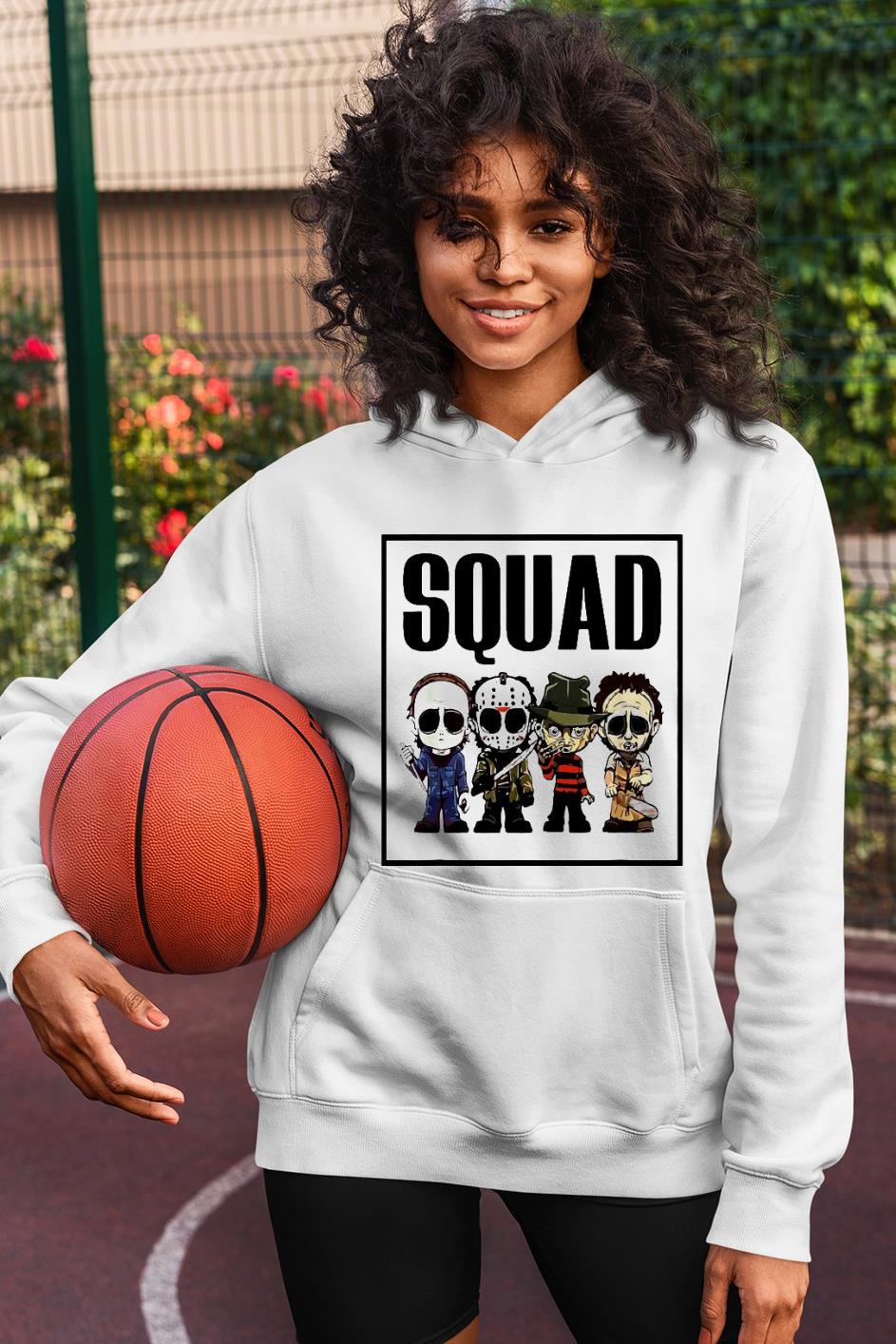Halloween Squad Horror Character Shirt