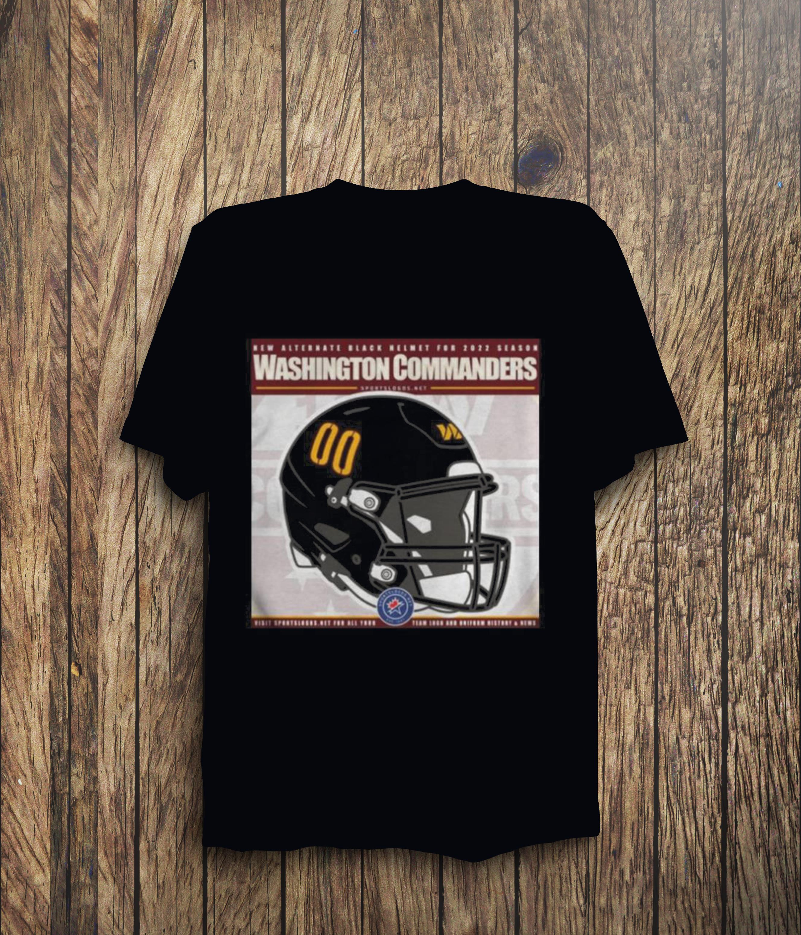 New Alternate Black Helmet For 2022 Season Washington Commanders Shirt 1 New Alternate Black Helmet For 2022 Season Washington Commanders Shirt 2