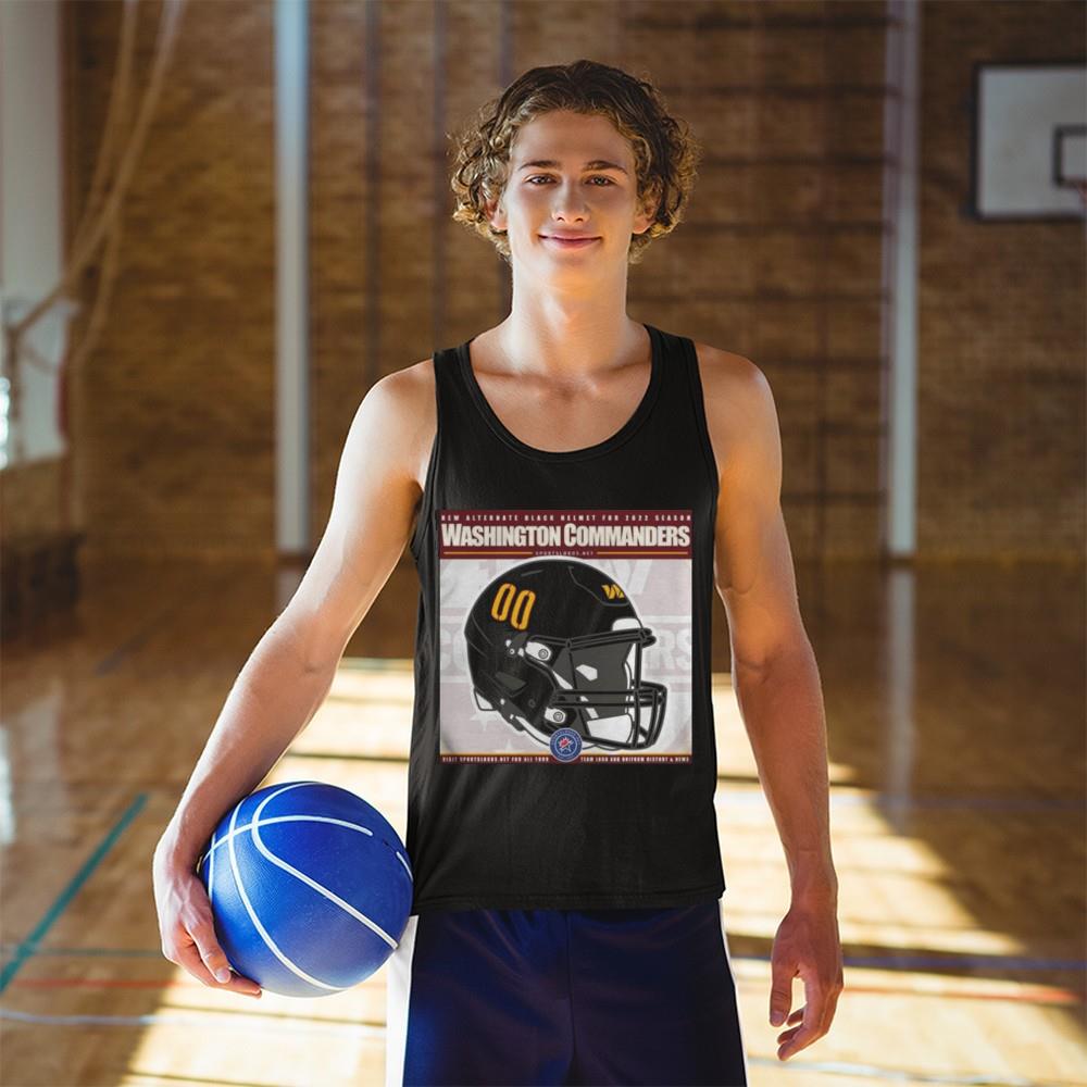 New Alternate Black Helmet For 2022 Season Washington Commanders Shirt 3 New Alternate Black Helmet For 2022 Season Washington Commanders Shirt 4