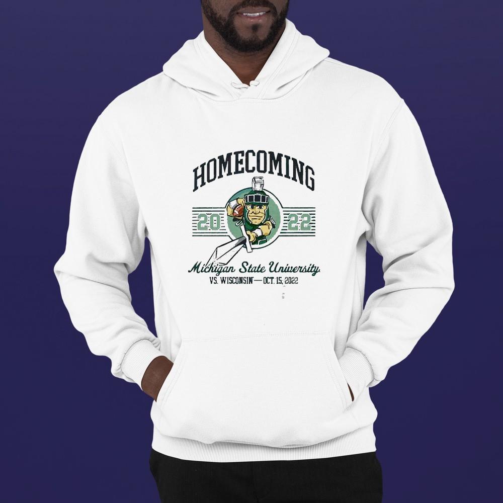 Homecoming Wisconsin Badgers Vs. Michigan State Spartans Game Day 2022 Shirt