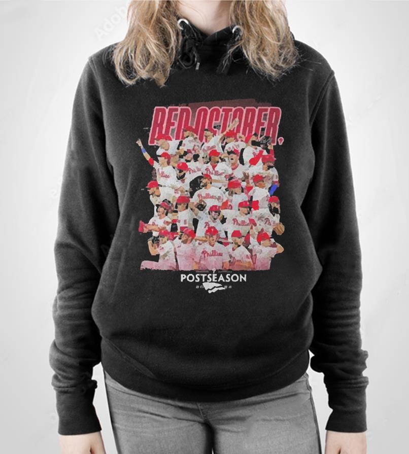 Philadelphia Phillies Red October Postseason 2022 Shirt