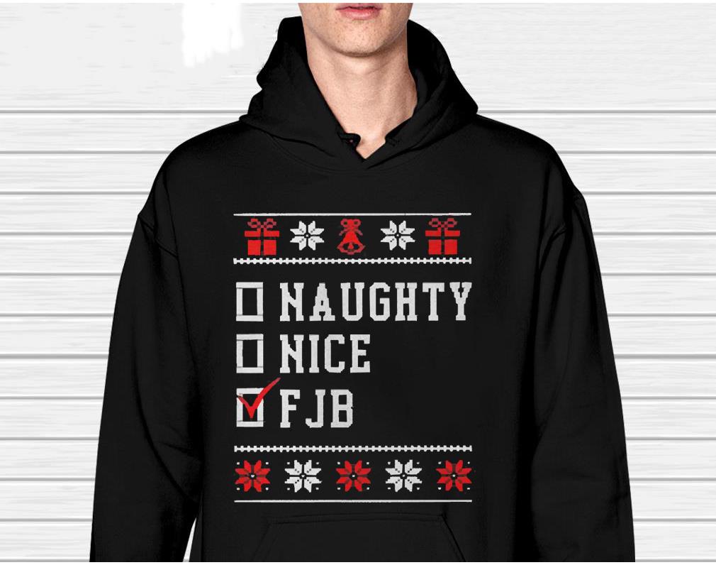 Naughty Nice FJB Ugly Christmas 2022 Shirt