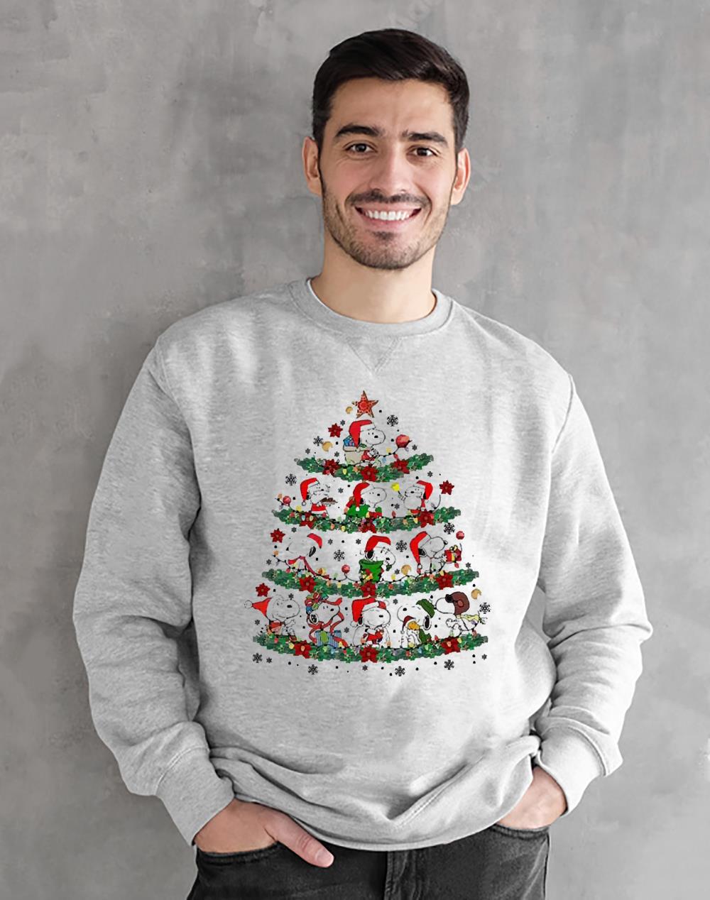 Snoopy Dog Christmas Tree Christmas 2022 Shirt