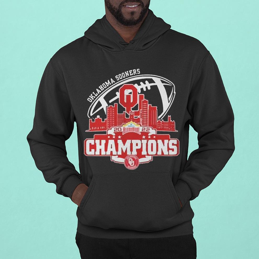 Champions Oklahoma Sooners Logo Alamobowl City 2022 Shirt