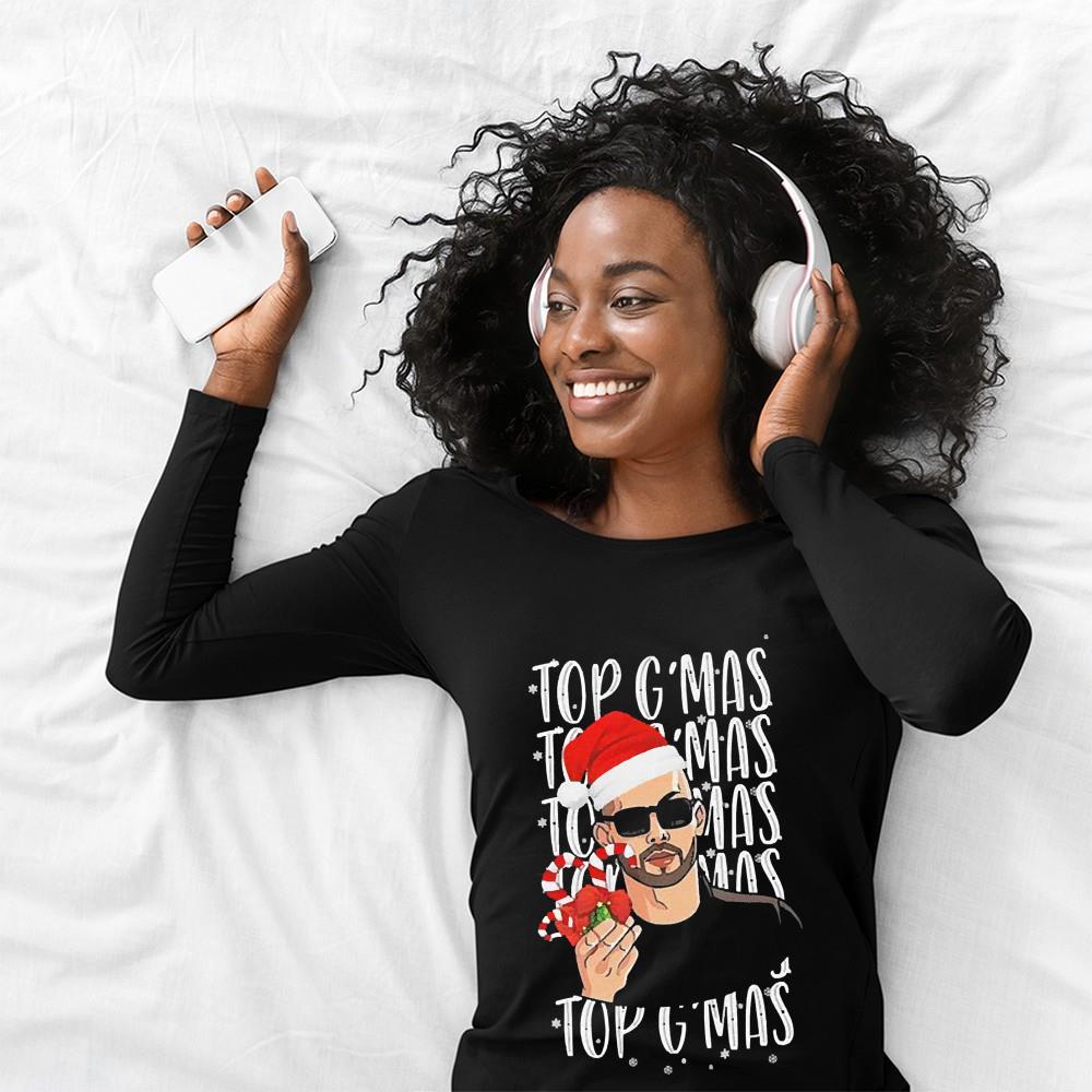 G Mas Hustlers University Christmas Shirt