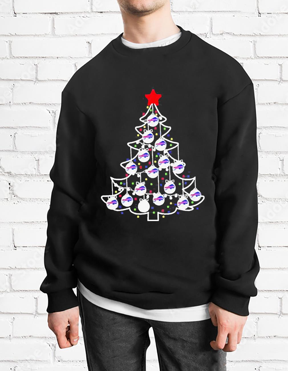 Buffalo Bills Nfl Logo Christmas Tree Shirt