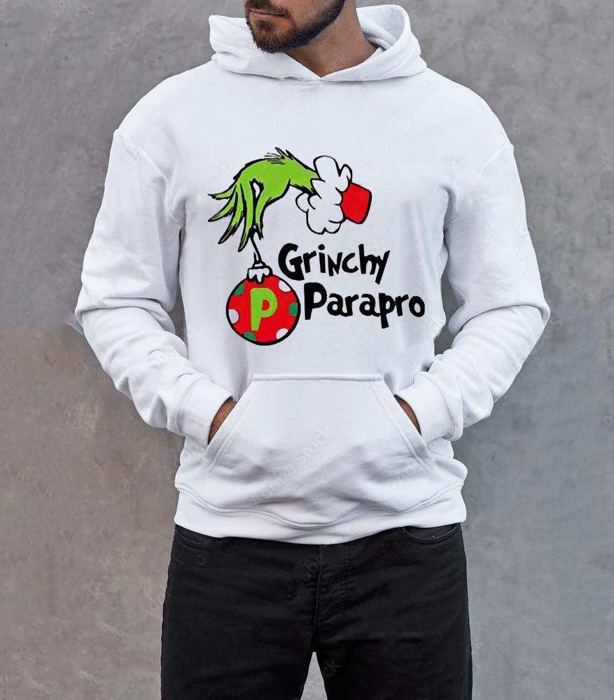 The Grinch Hand Grinchy Parapro Christmas Shirt 8