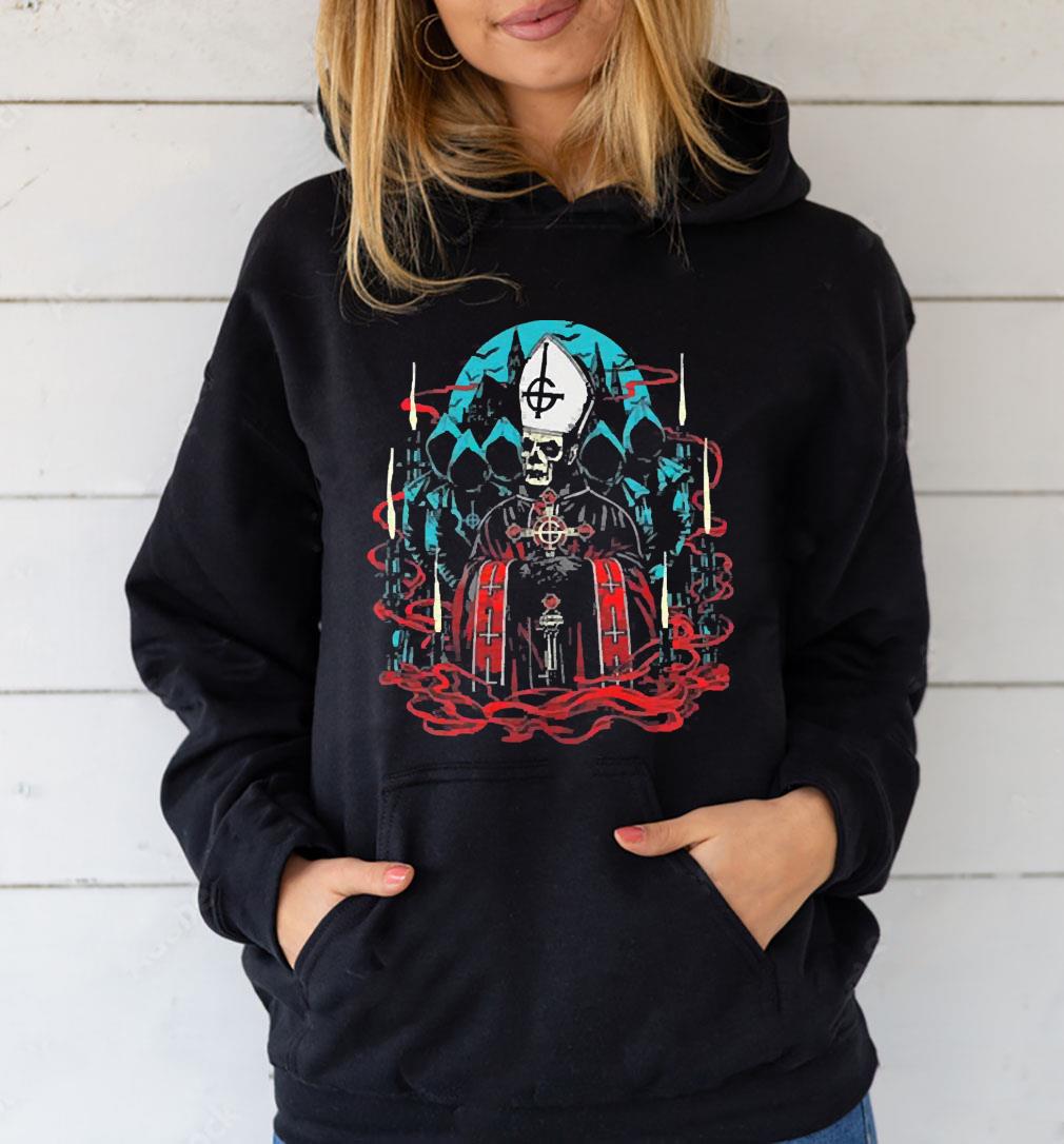 The Dark Night In The Church Music Ghost Band Shirt