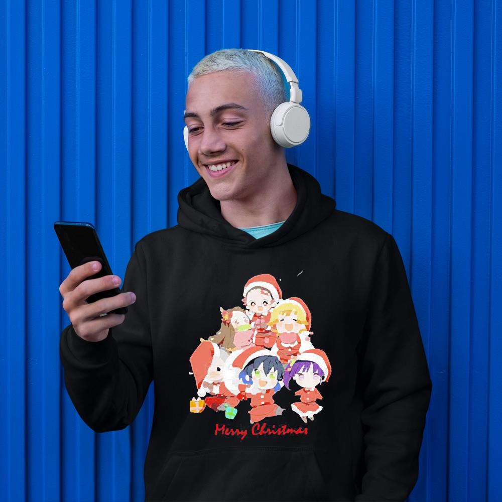 Themed Demon Slayer Chibi Characters Christmas shirt