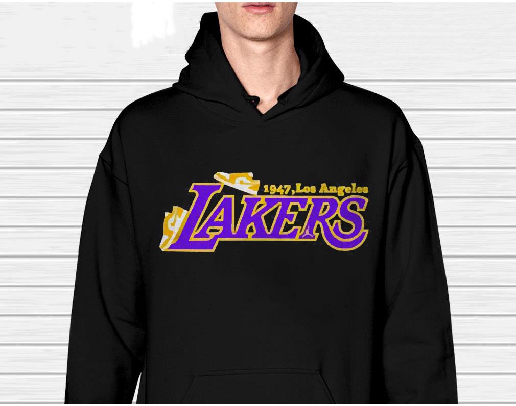 Lakers los angeles creation year 1947 shirt