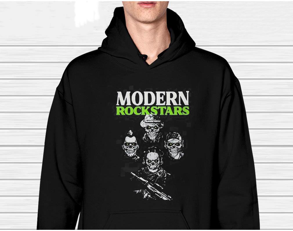 Modern Rockstars Modern Warfare 2 Realjtholmes Skeleton Face Shirt