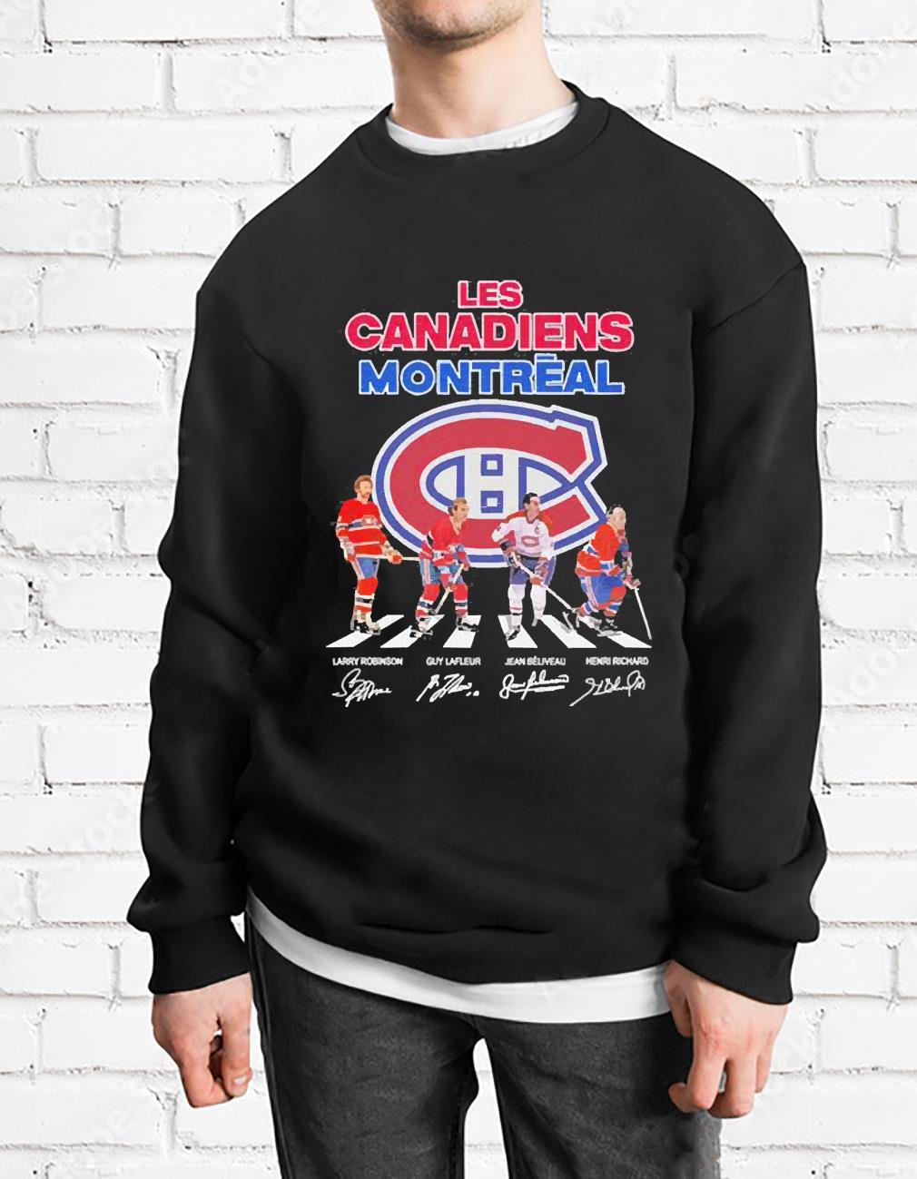 Les Canadiens Montreal Abbey Road Signatures shirt