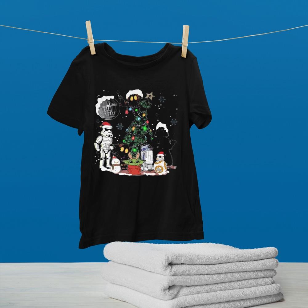 Star Wars And Baby Yoda Merry Christmas Tree 2022 Shirt Star Wars And Baby Yoda Merry Christmas Tree 2022 Shirt
