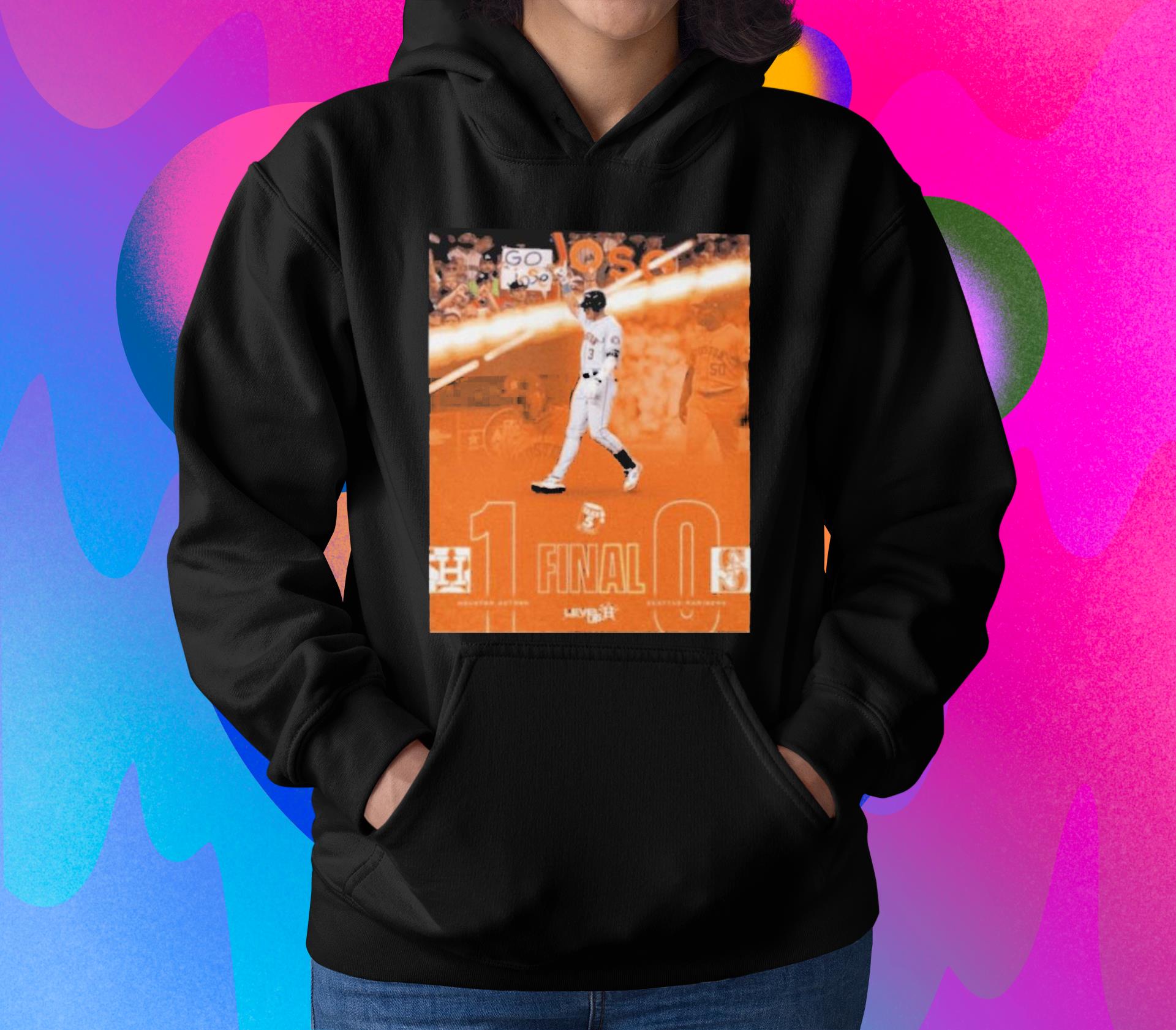 Houston Astros 1-0 Seattle Mariners Take 5 Final Level Up Shirt