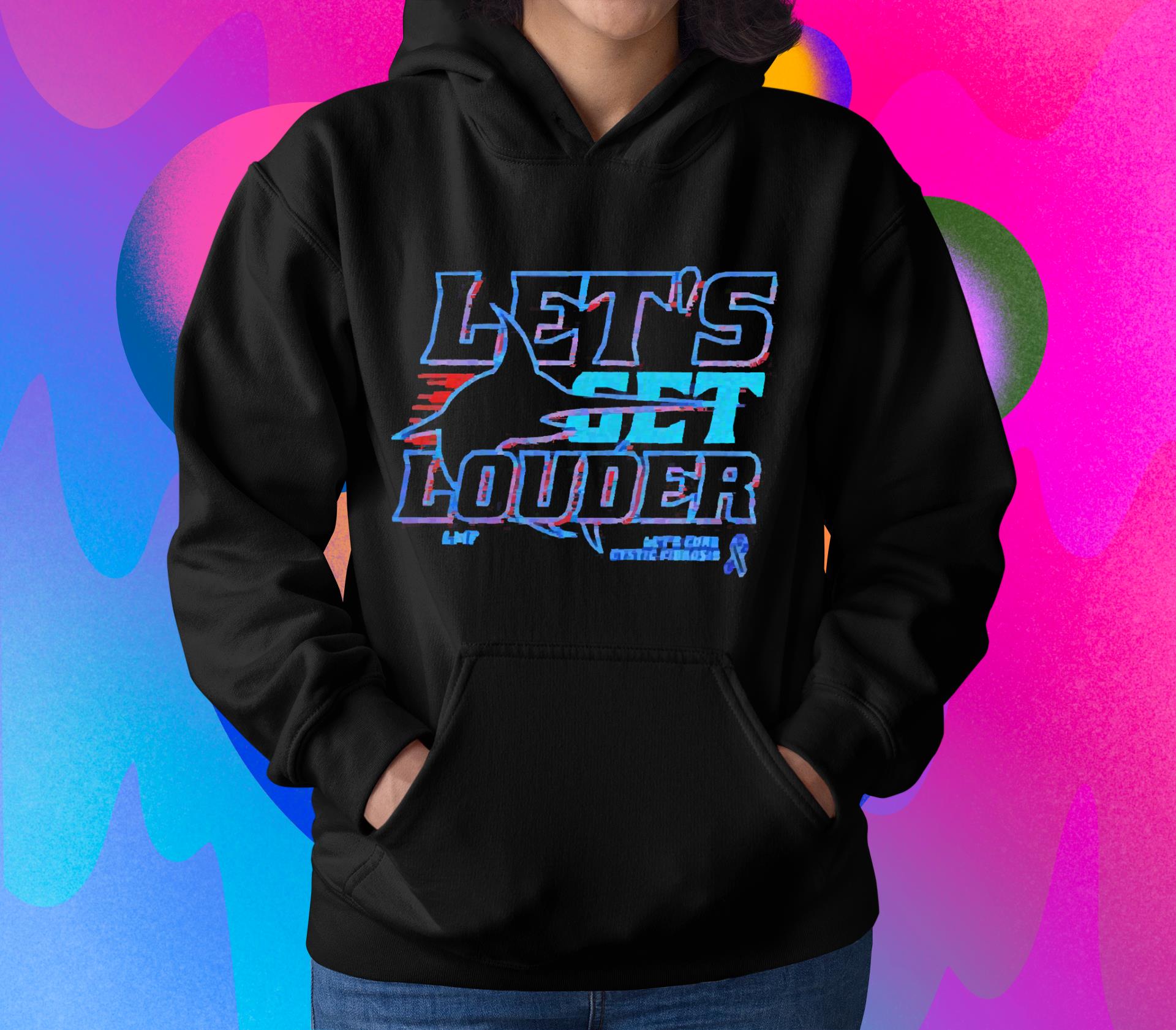Let’s get louder Miami baseball shirt