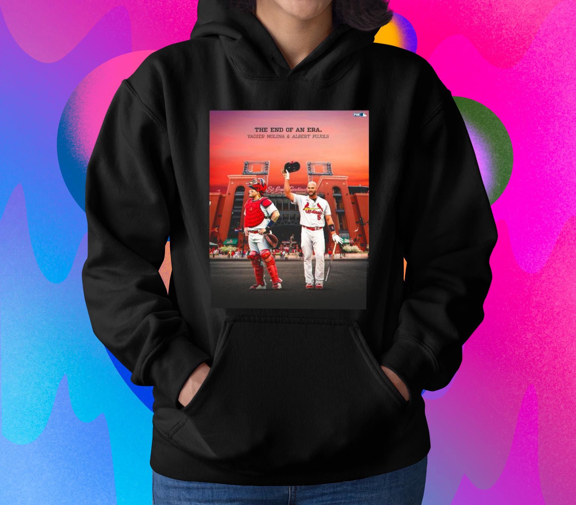 St Louis Cardinals The End Of An Are Yadier Molina And Albert Pujols shirt