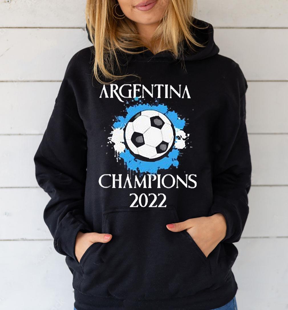 Argentina Football Champions 2022 shirt