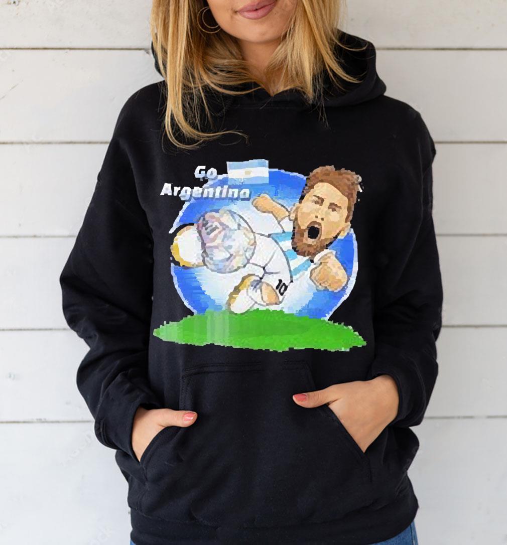Messi Go Argentina World Cup 2022 shirt