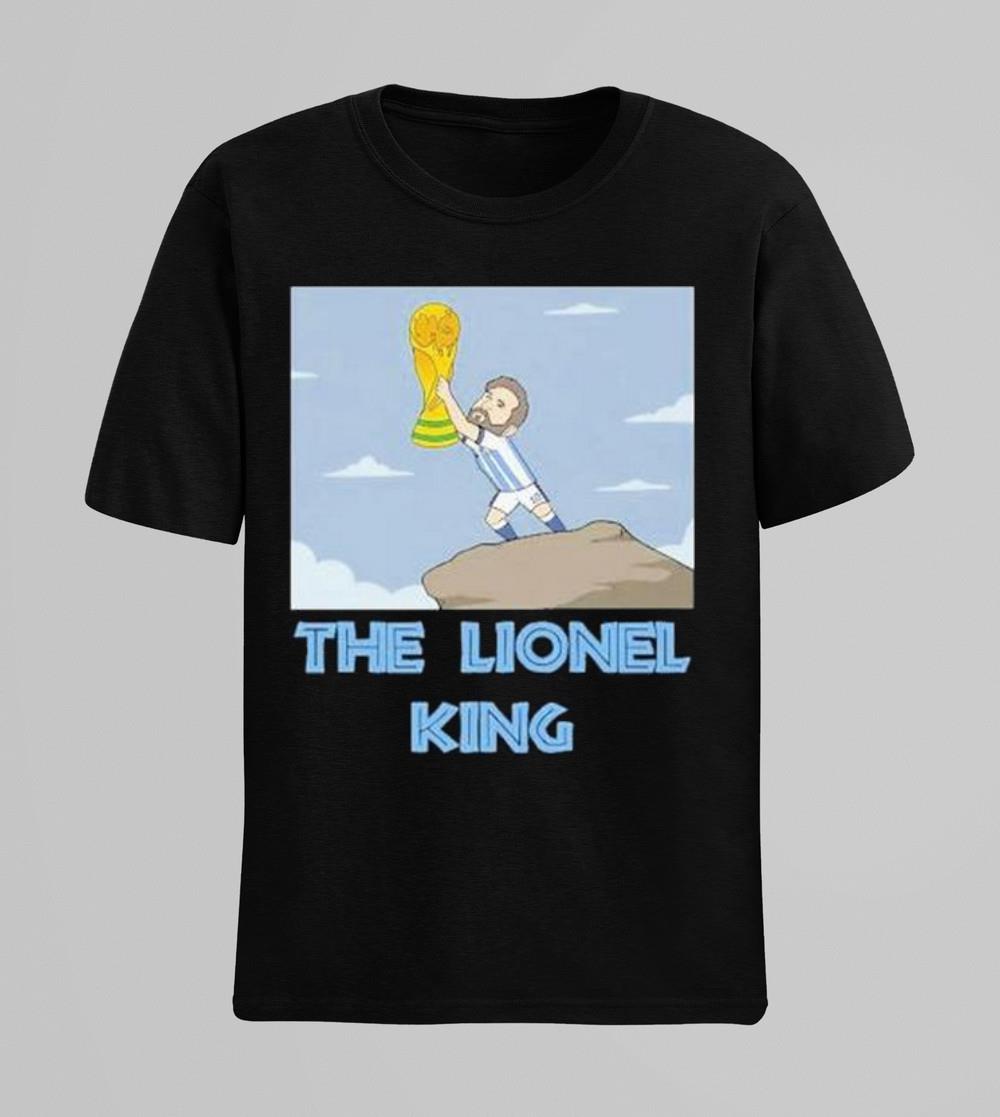 The Lionel King Champions Qatar World Cup 2022 shirt