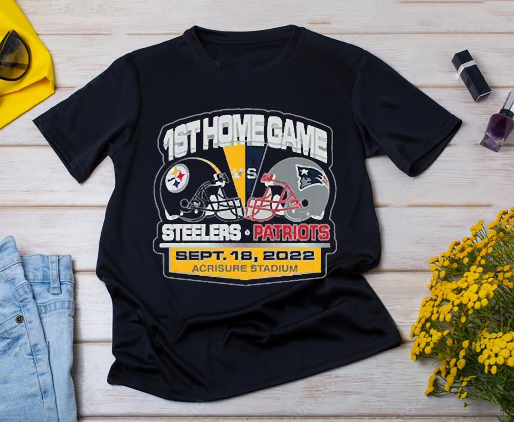 Pittsburgh Steelers Vs New England Patriots 1st Home Game Sept 18 2022 Acrisure Stadium Shirt 3 Pittsburgh Steelers Vs New England Patriots 1st Home Game Sept 18 2022 Acrisure Stadium Shirt 4