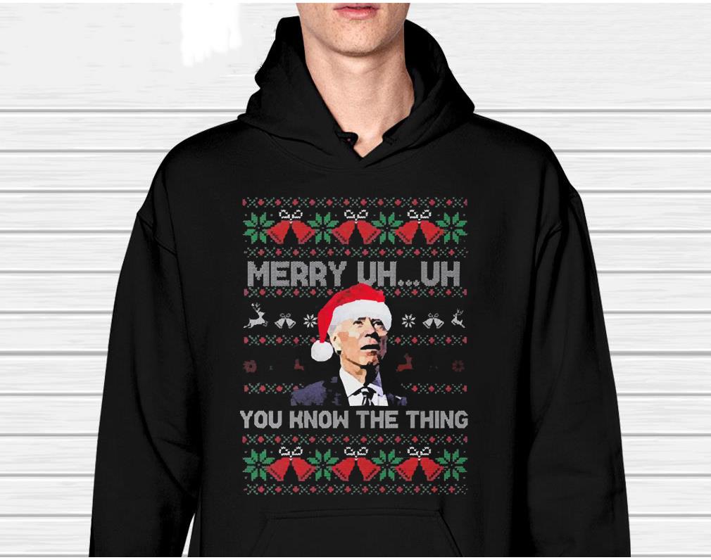 Confused Joe Happy Holidays Hilarious Political Santa Claus Ugly Christmas 2022 Shirt