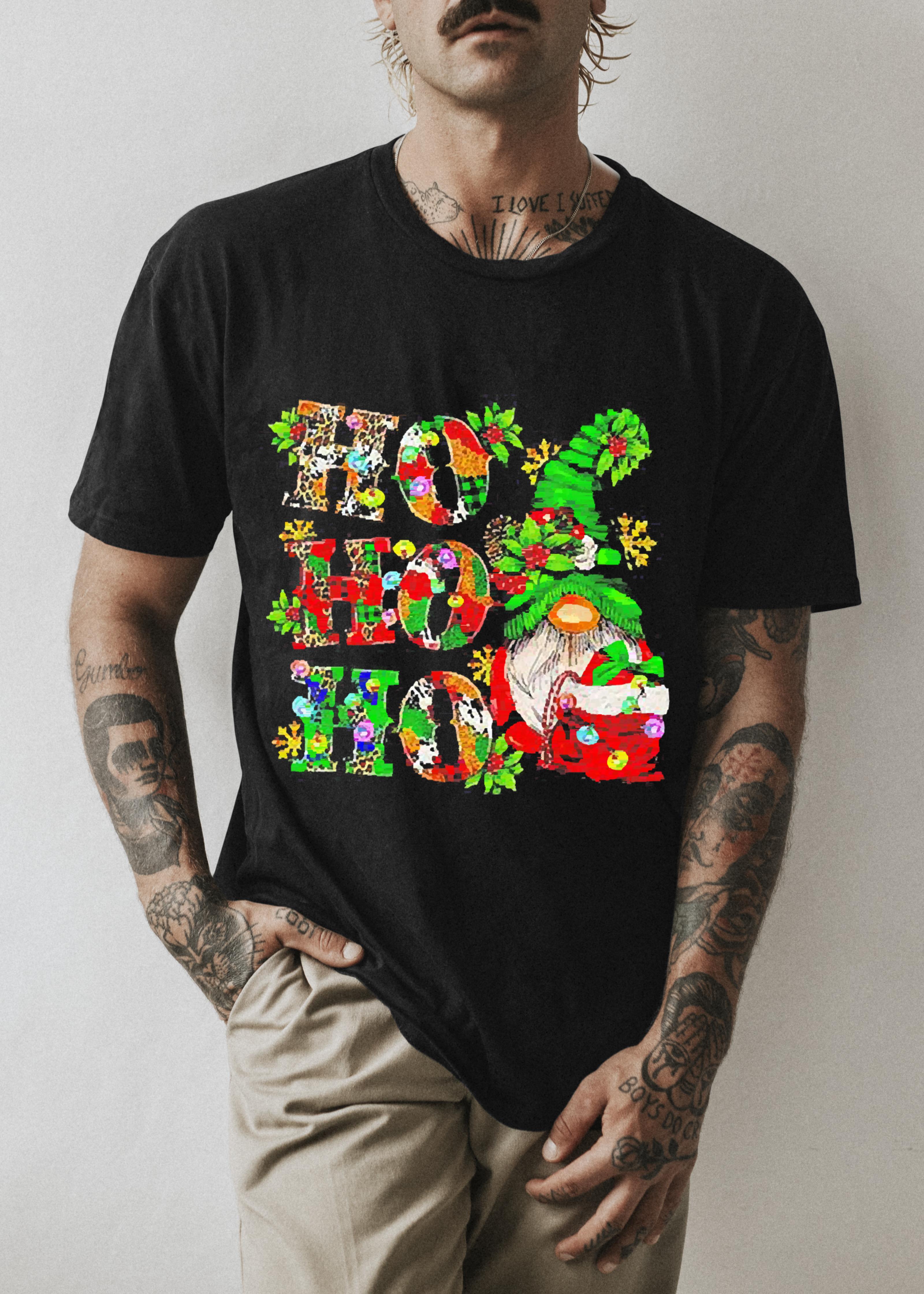 Ho Ho Ho Christmas Gnome shirt