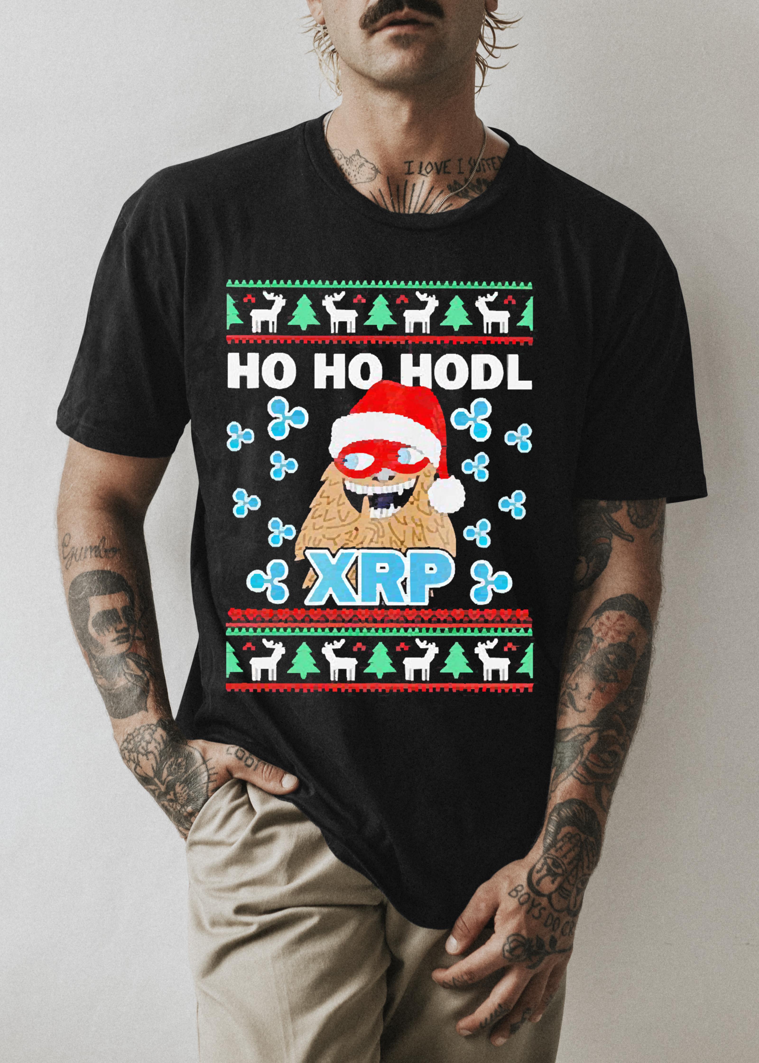 Ho Ho Hold Xrp ugly Xmas shirt